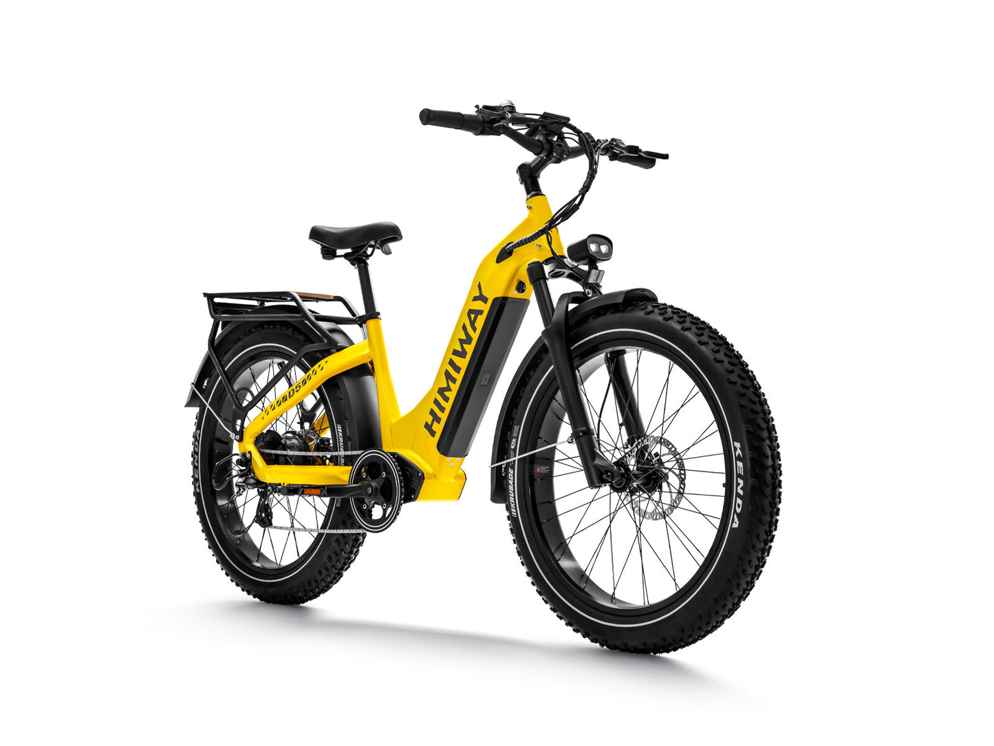 D5 ST Premium All-terrain Electric Fat Bike-Yellow