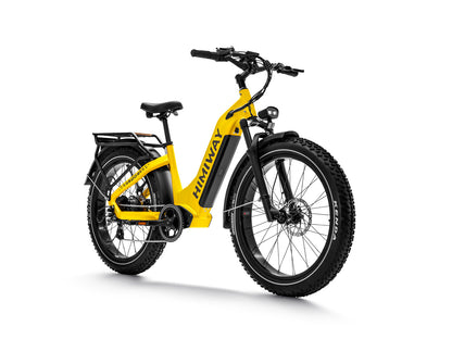 D5 ST Premium All-terrain Electric Fat Bike-Yellow