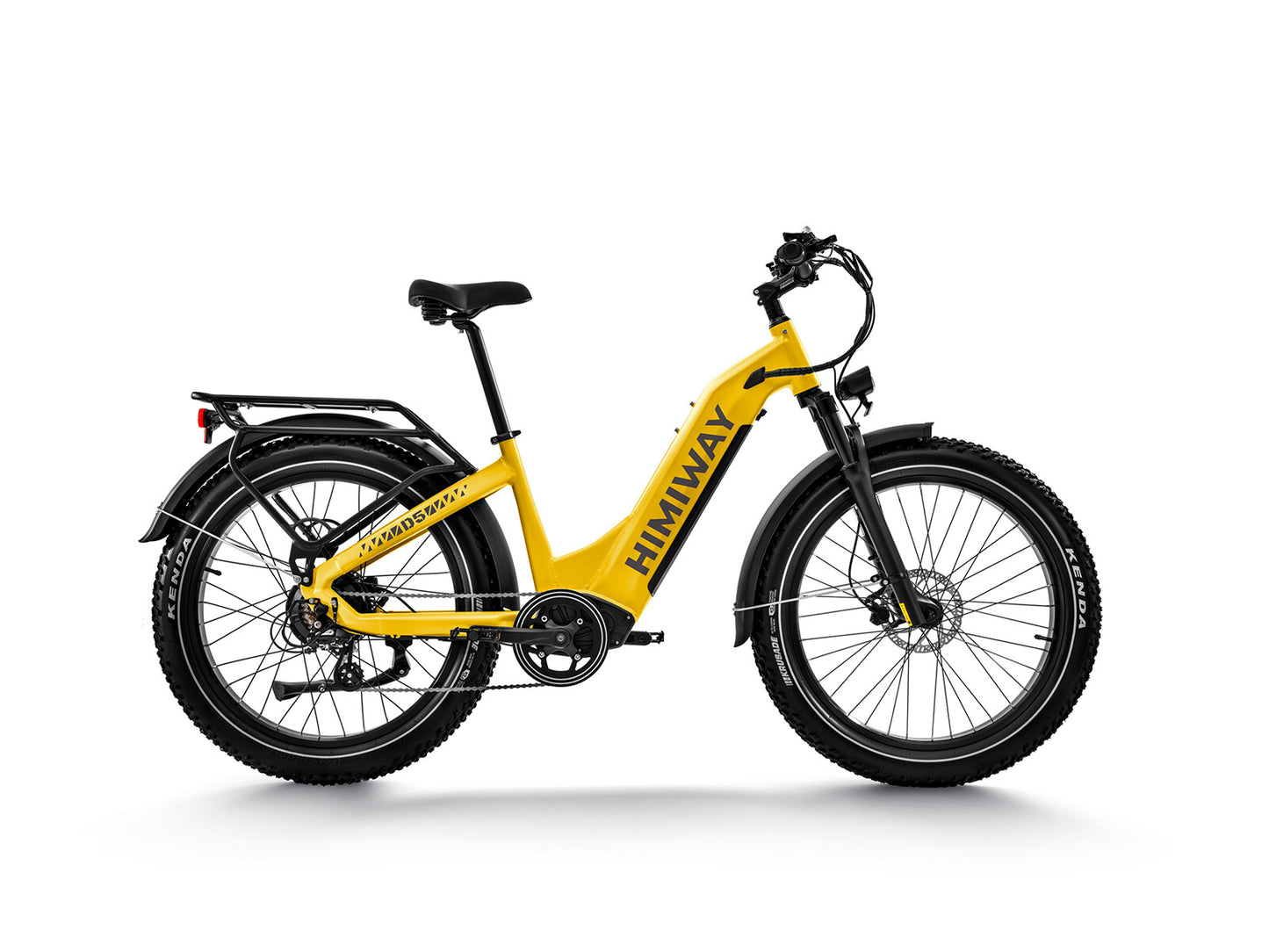 D5 ST Premium All-terrain Electric Fat Bike-Yellow