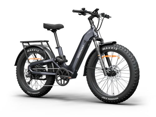 D52.0-Ful Suspension All- terrain Electric Fat Bike-Space Grey