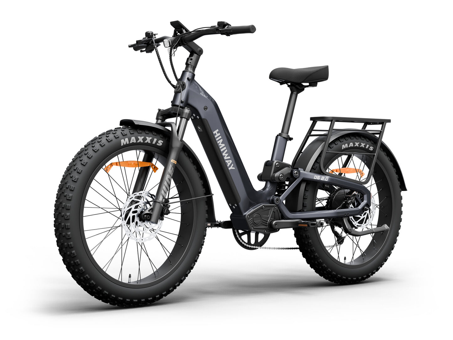 D52.0-Ful Suspension All- terrain Electric Fat Bike-Space Grey
