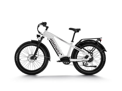 D5 ZEBRA All-terrain Electric Fat Bike-White