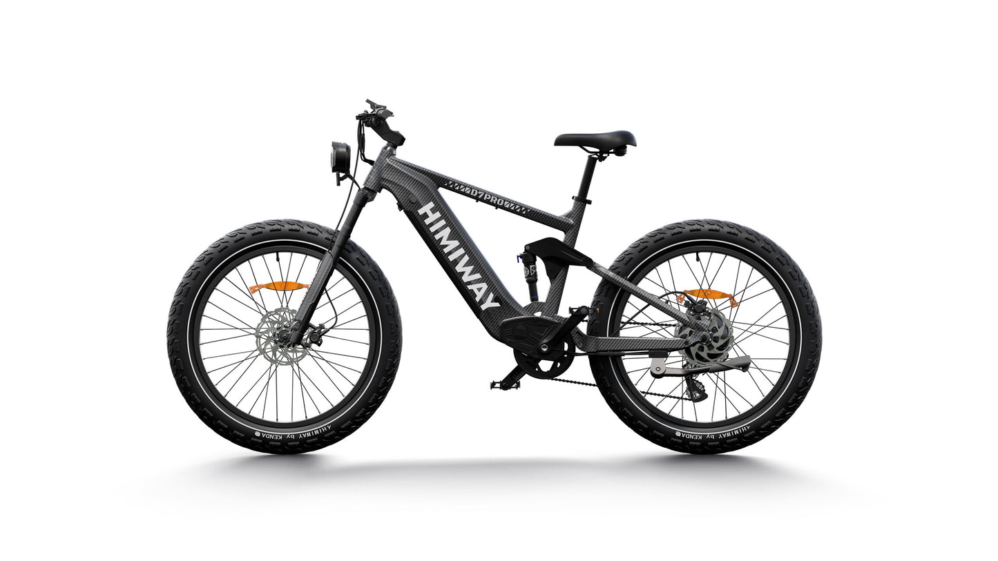 Full Suspension Electric D7 Bike Updated Cobra