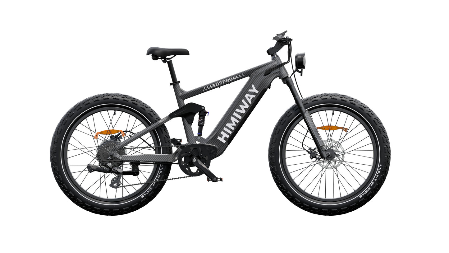 Full Suspension Electric D7 Bike Updated Cobra