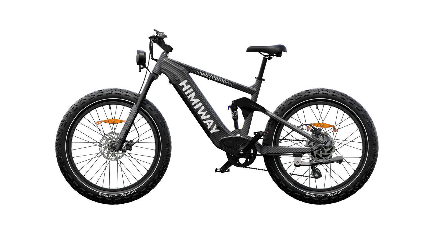 Full Suspension Electric D7 Bike Updated Cobra