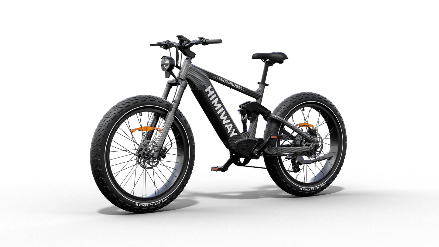 Full Suspension Electric D7 Bike Updated Cobra