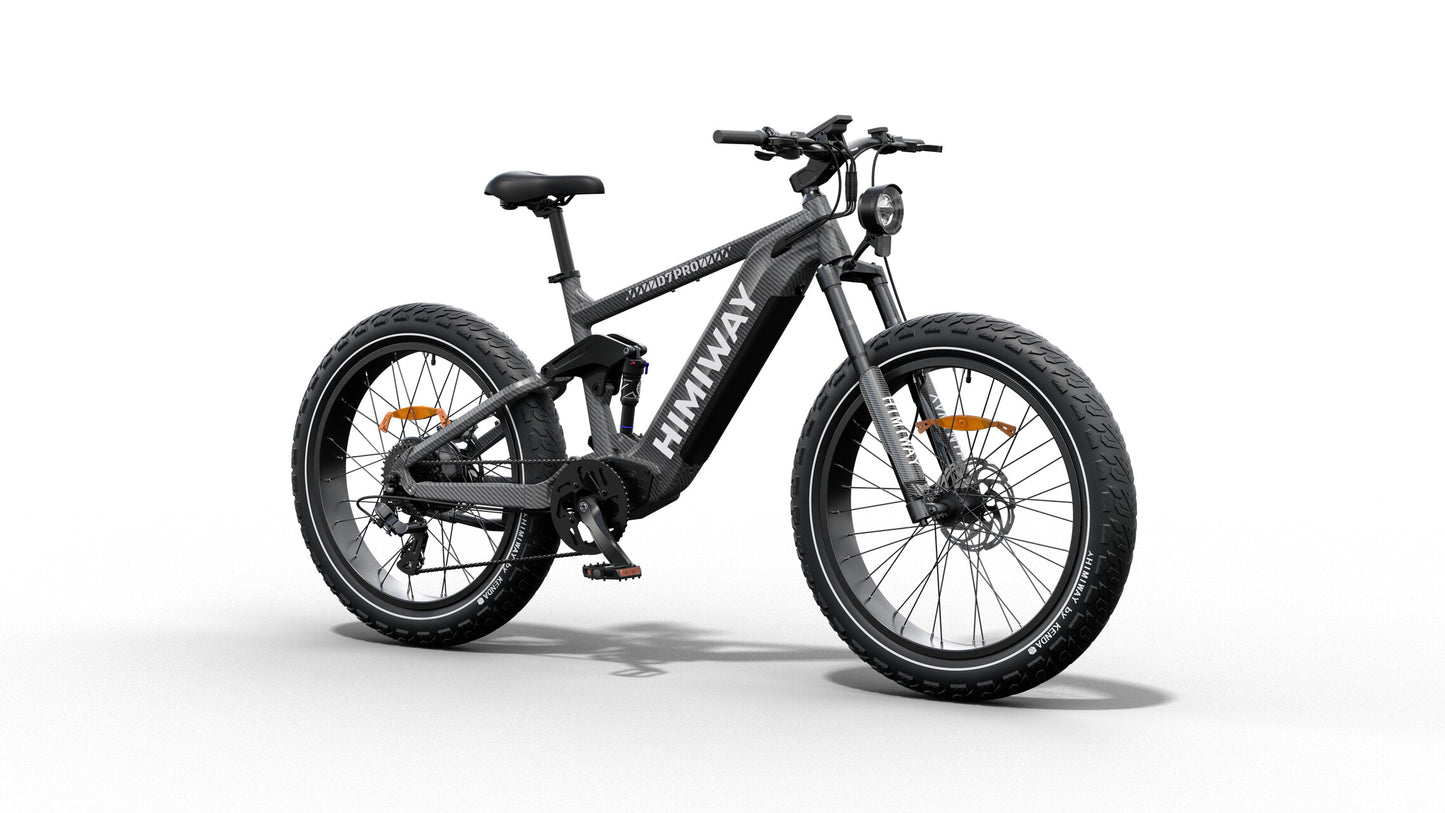Full Suspension Electric D7 Bike Updated Cobra