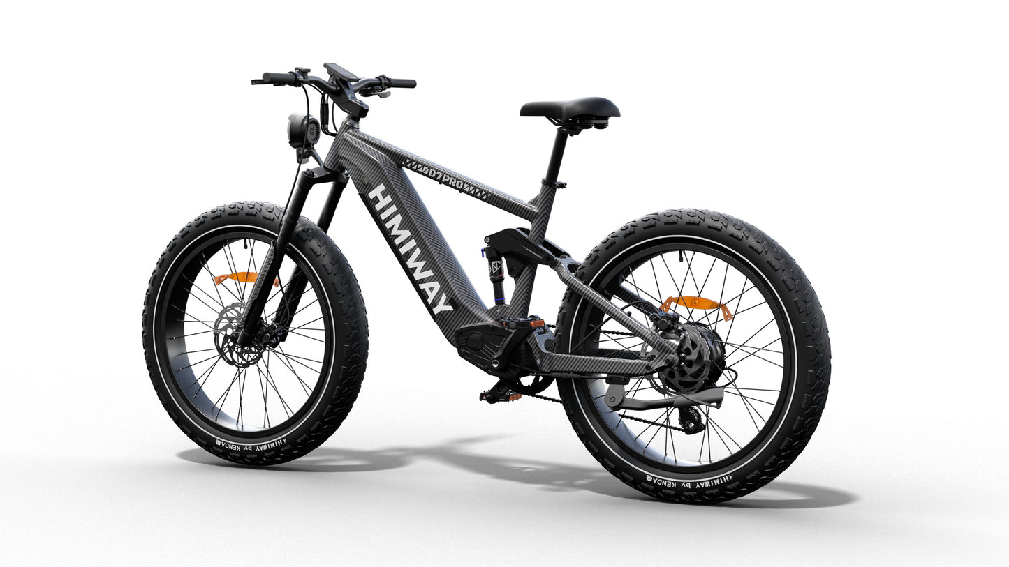 Full Suspension Electric D7 Bike Updated Cobra